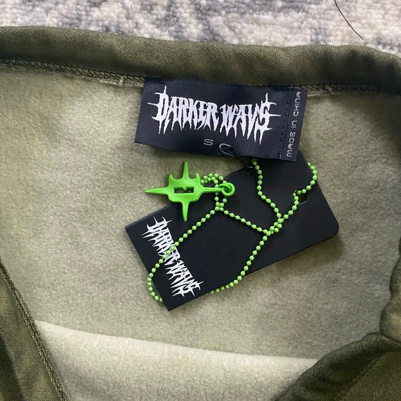 Darker Wavs DollsKill | NWT’s Cyber Y2K drawstring mini lowrise sweat skirt - Picture 6 of 9